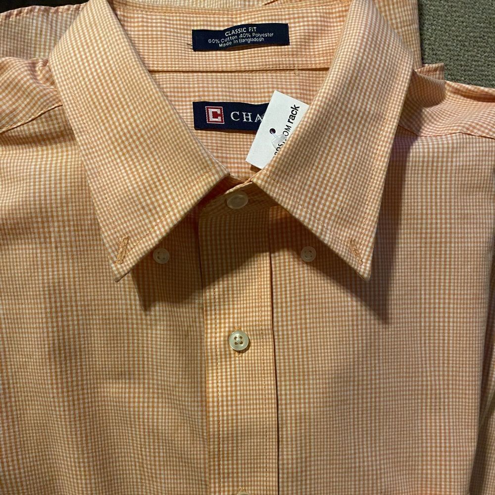 NWT Ralph Lauren Chaps Classic Fit button Down Shirt Sz 16 1/2